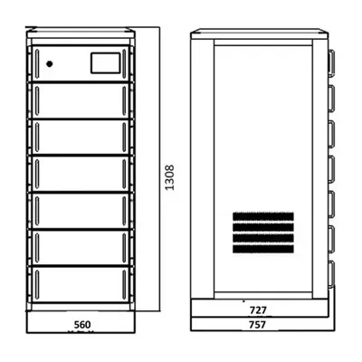 Cost of a 200kWh Communication Cabinet for a Substation in Indonesia